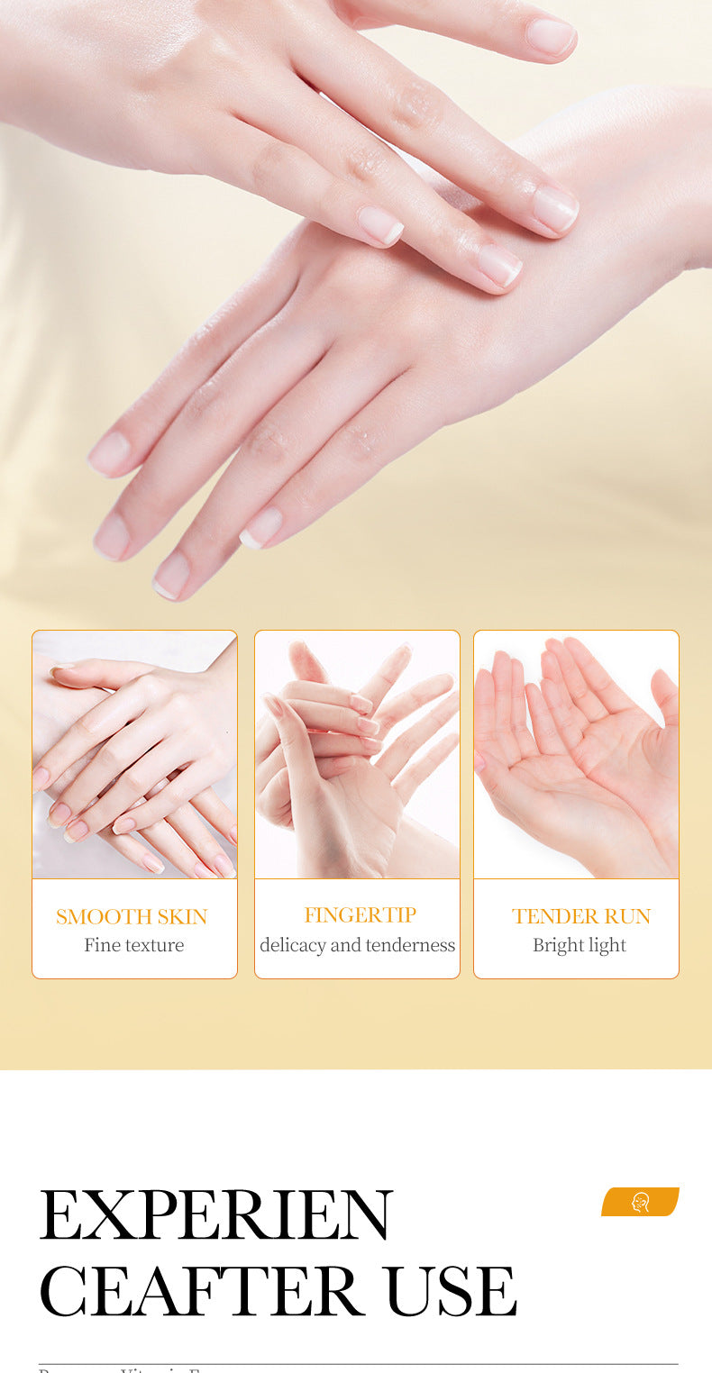 Honey and Vitamin E Hand Cream Moisturizing Lotion, enriched with glycerin, deeply hydrates and repairs dry, cracked hands