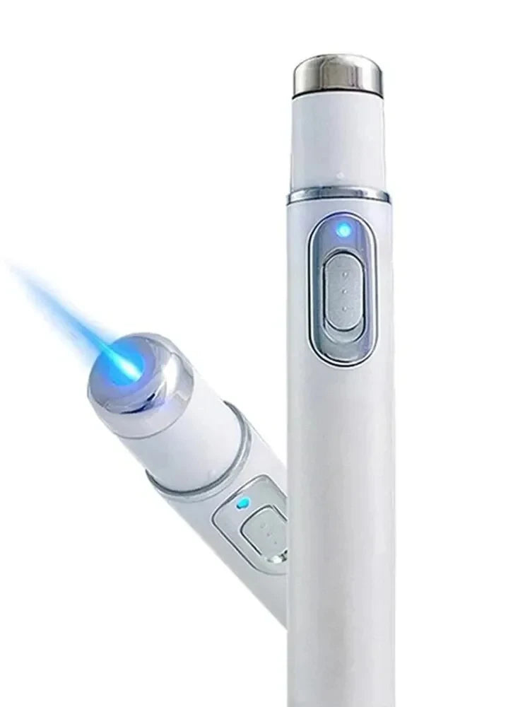 Blue Light Therapy Eye Massager with Vibration, Smart Eye Care Device to & Refresh Appearance, Portable Design